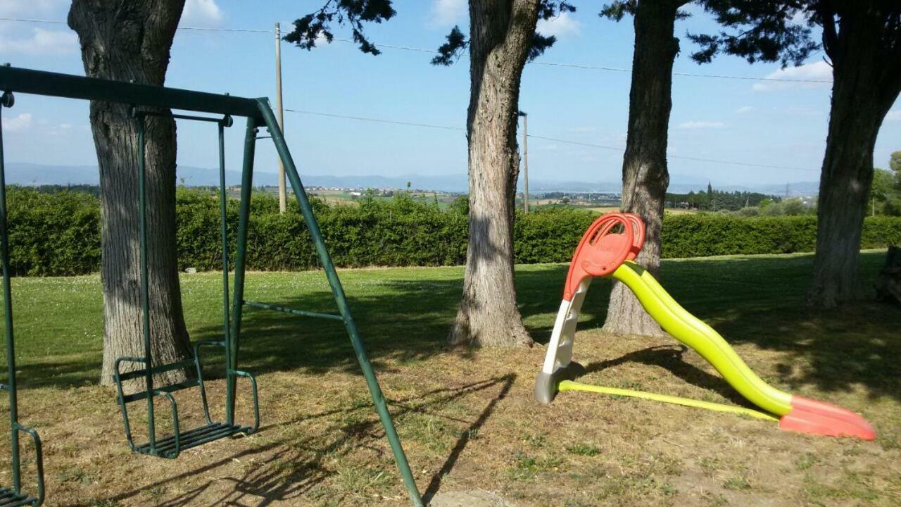 Agritur Villa Osvaldo Castiglione Del Lago Perugia Colazione Piscina Acqua Salata מראה חיצוני תמונה