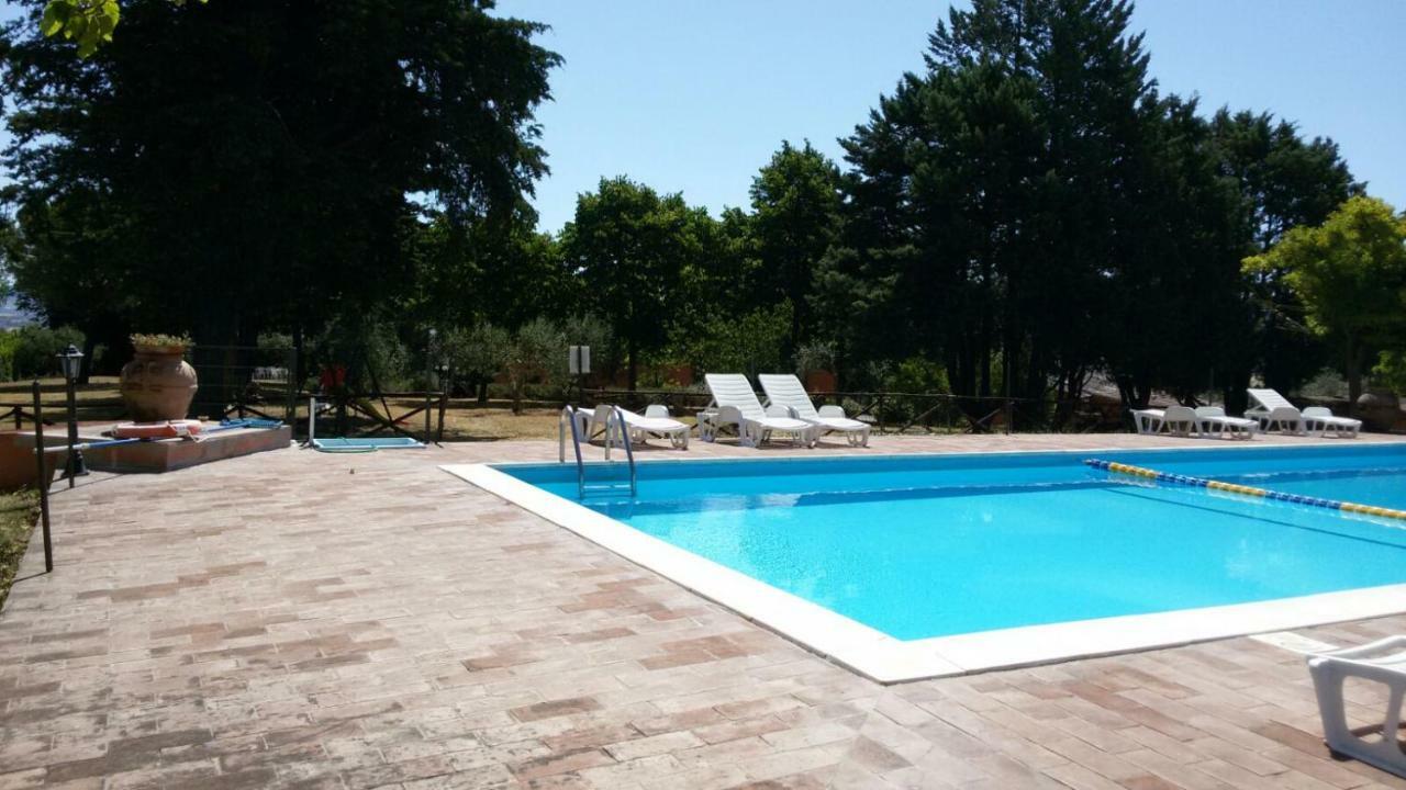 Agritur Villa Osvaldo Castiglione Del Lago Perugia Colazione Piscina Acqua Salata מראה חיצוני תמונה